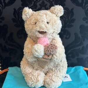 Jellycat bartholomew ice cream bear